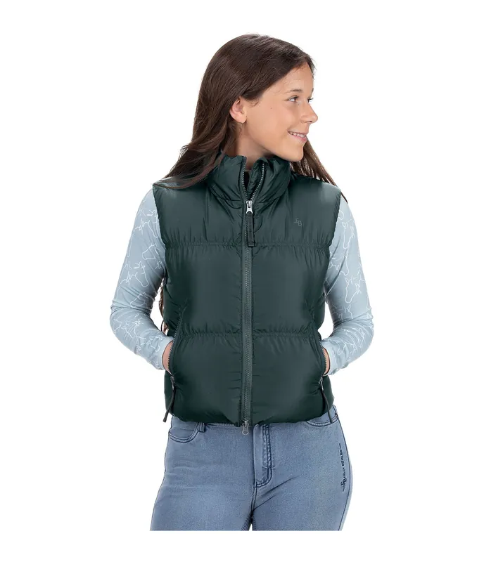 Gilet matelassé cropped enfant - 681078-170+-GT Top Qualité
