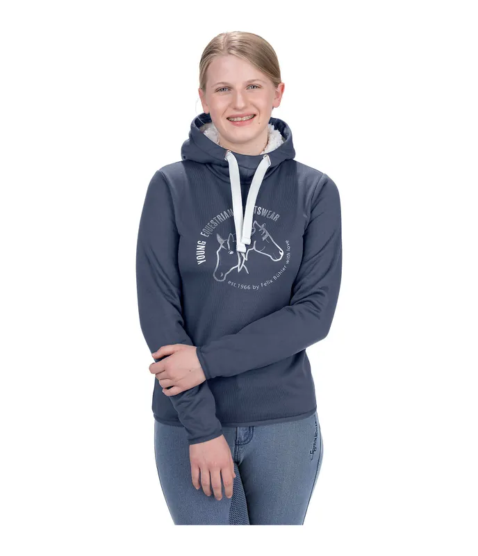 Sweat à capuche en stretch Performance enfant - 681080-170+-DK Livraison Mondiale