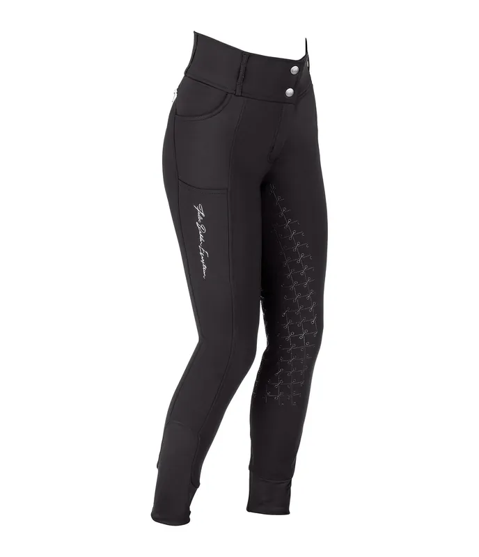 Bon Plan Pantalon d'équitation thermique à fond intégral grip Jessica - 810653-36-S