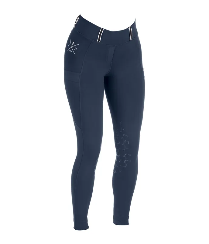 Legging d'équitation à basanes grip Sanna - 810663-36-NV Pas Cher