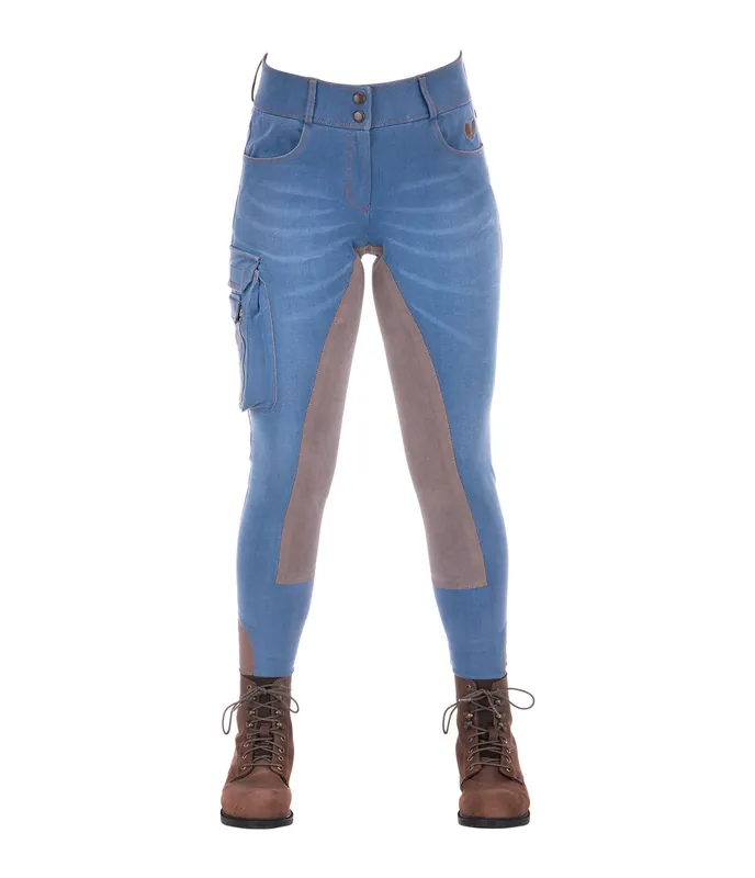 Jeans de randonnée avec fond intégral en matière synthétique Aspen - 160021-40-DE Remise