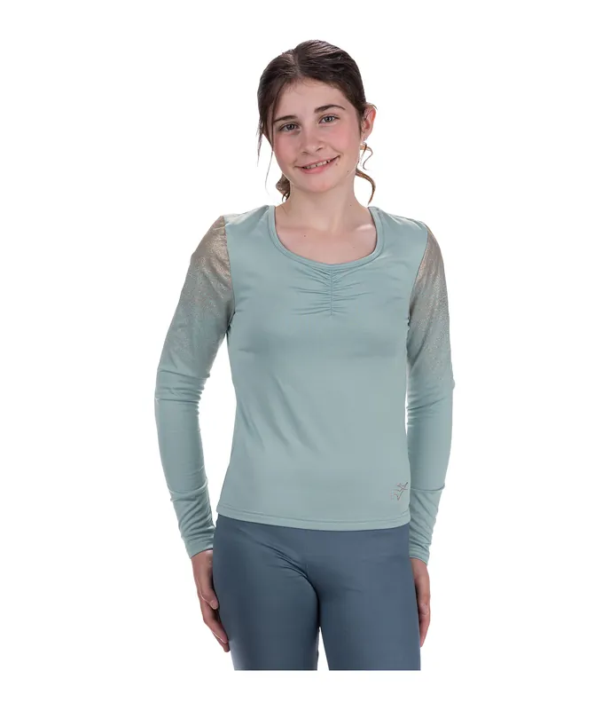 Commander Maintenant T-shirt technique à manches longues enfant et ado Icy – 540211-176-OE