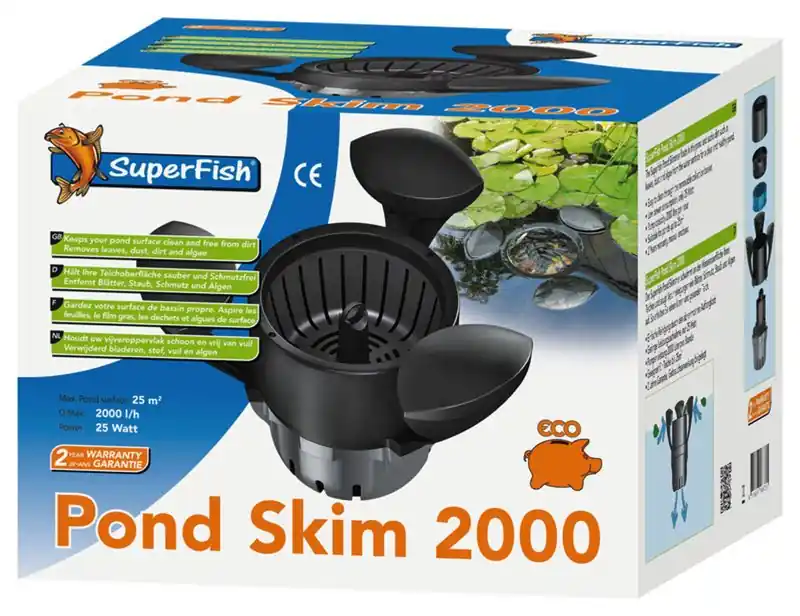 Pond Skim Oberflächenabsauger Exclusif