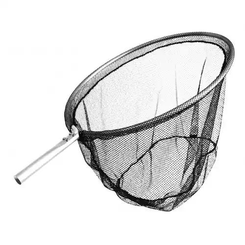 Commander Vite Étang salabarde ronde noir Ø = 40cm + bâton télescopique
