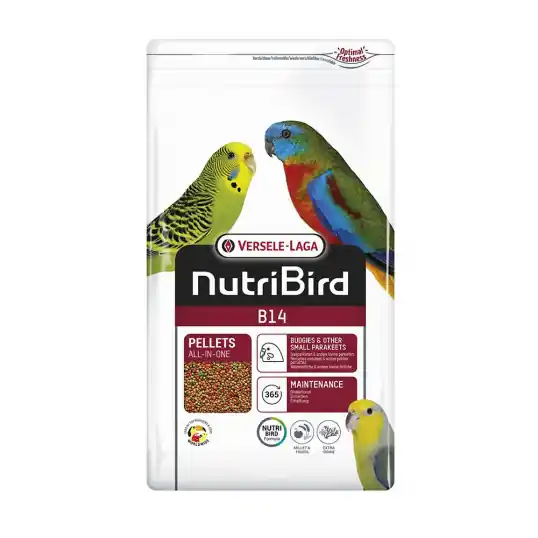 NutriBird B14 – Granulés extrudés aliment pour perruches ondulées et petites perruches 3 kg Commander Vite