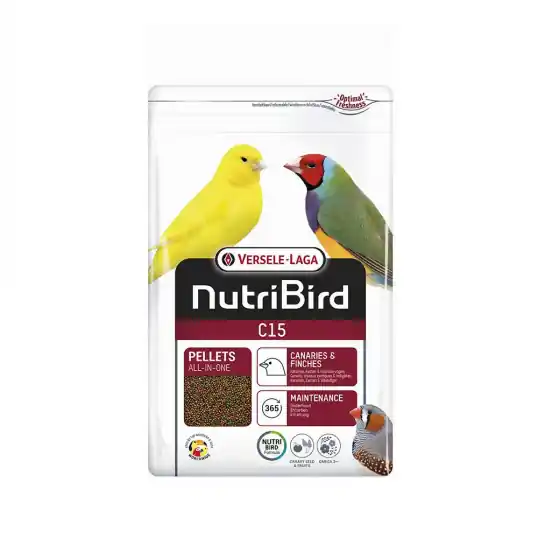 NutriBird C15 – Granulés extrudés aliment pour canaris, oiseaux exotiques et indigènes 3 kg Fait Main