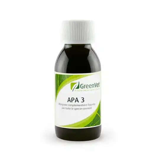 APA 3 GREENVET antibactérien naturel contre la coccidiose et bactéries 100 ml En Vogue