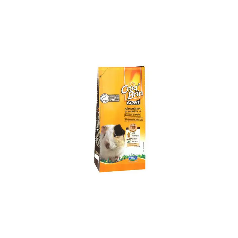 Croq&rsquo;Brin – Menu Expert Cochon D&rsquo;Inde – Mélange de Graines et Foin pour Cochons d&rsquo;Indes – 1 kg Tendance