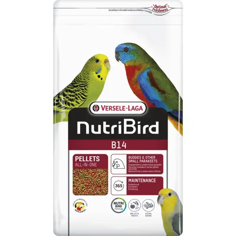Exclusif Nutribird Extrudés B14 Petites Perruches – 800 gr