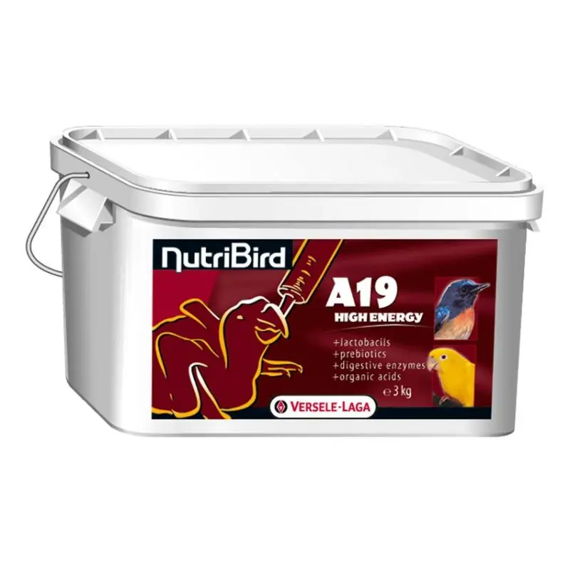 Commander Maintenant Offre Spéciale DLC – Nutribird A19 High Energy 3 kg – Pâtée Élevage pour Grands Perroquets
