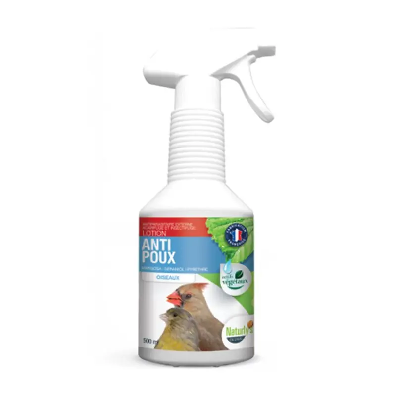 Naturlys – Lotion Anti-Poux en Spray pour Oiseaux – 500 ml Dernière Chance