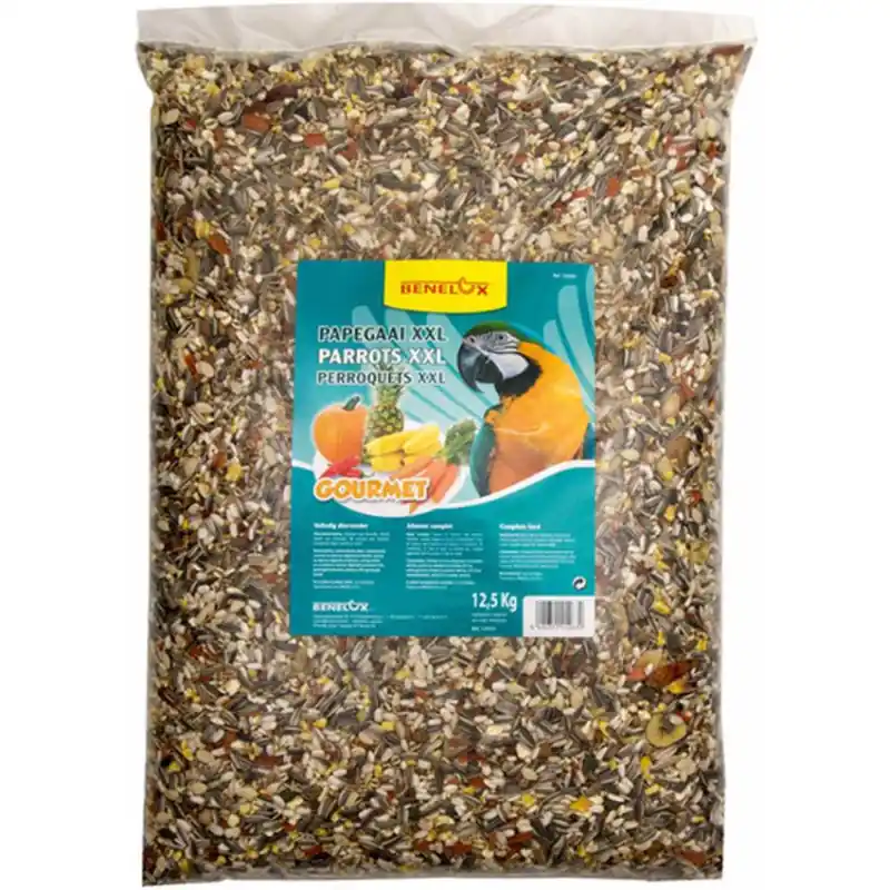 Certifié Mélange de Graines pour Perroquet XXL Gourmet Primus – 12.5 kg
