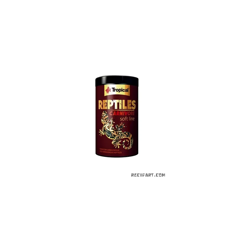 SOFT LINE REPTILES CARNIVORE 1000ml Prix Cassé
