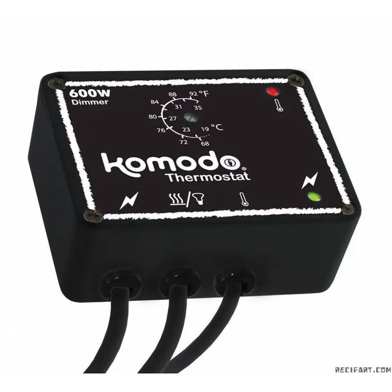 Tendance Komodo Thermostat Dimming 600W euro plug