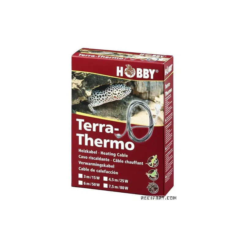 HOBBY Terra-Thermo, Cable chauffant, 4,5 m 25 W Certifié