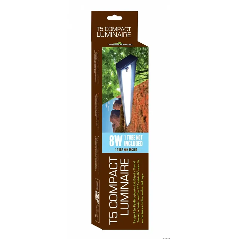T5 Compact Luminaire 8W 30cm Single (Tube non inclus) Premium