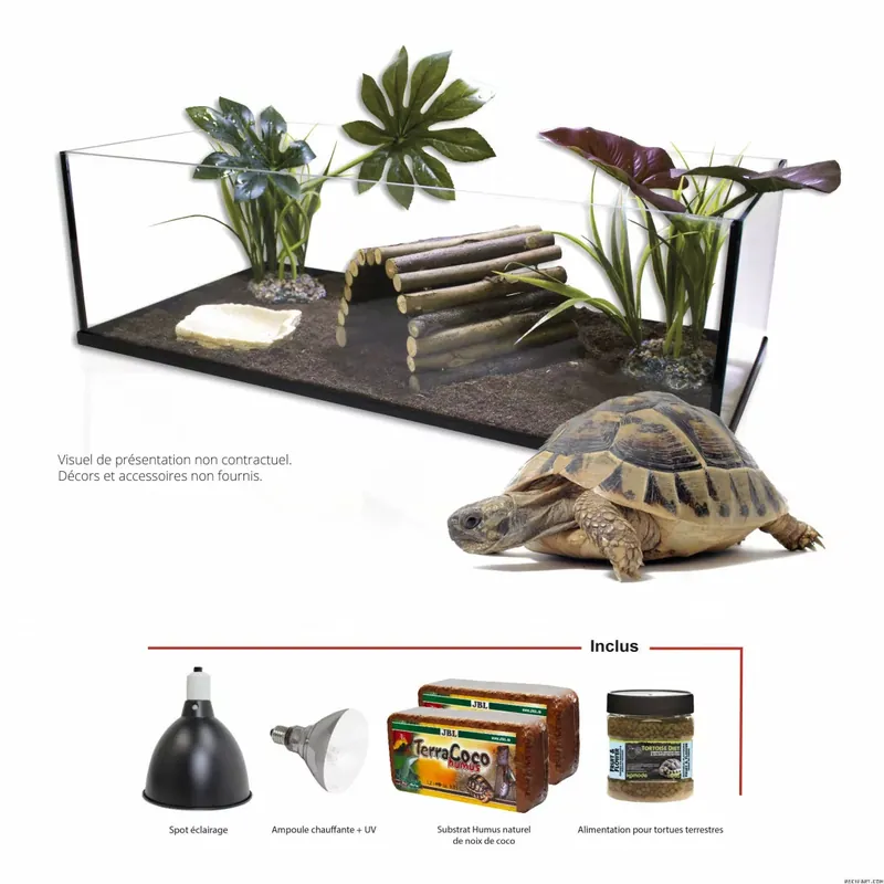 Garantie Incluse KIT TORTUE TERRA 100 équipé AQUAVIE