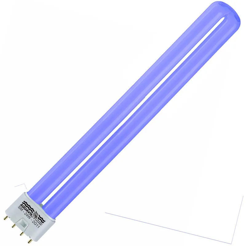 AQUAVIE Lumivie SM 24w bleu ampoule fluocompact culot 2G11 Exclusif
