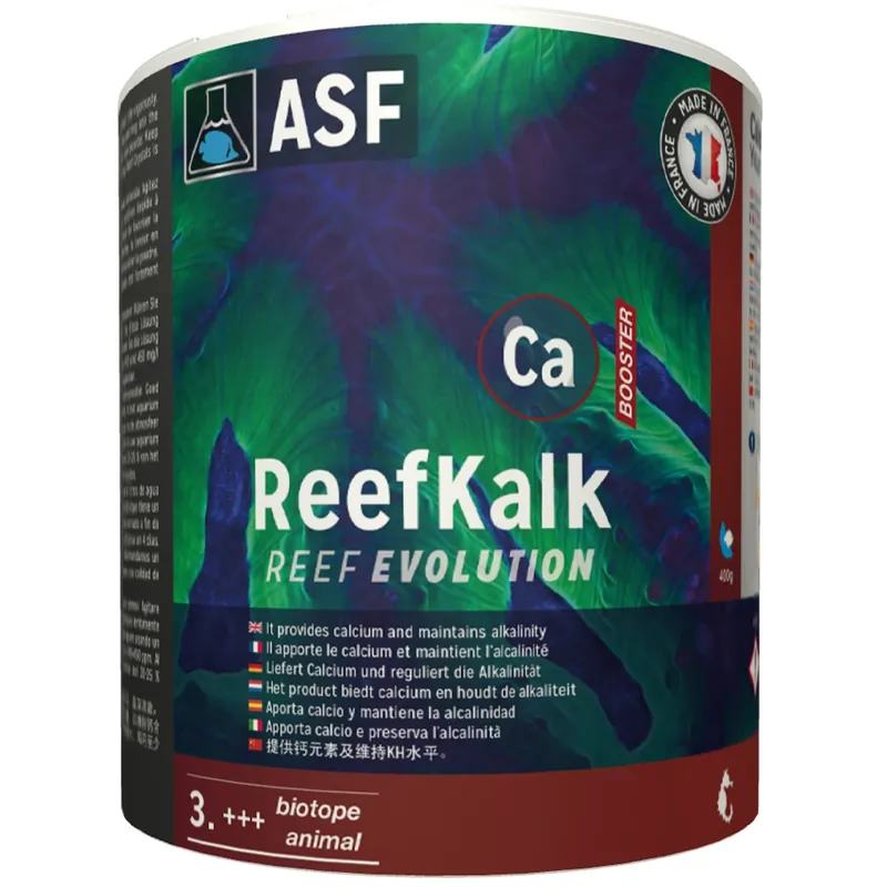 AQUARIUM SYSTEMS ReefKalk 400 gr Hydroxyde de calcium pour la préparation d’eau de chaux ou Kalkwasser En Vogue