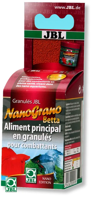 JBL NanoGranoBetta 60 ml aliment principal en granulés pour combattants en nano-aquariums Jusqu’à Épuisement Des Stocks