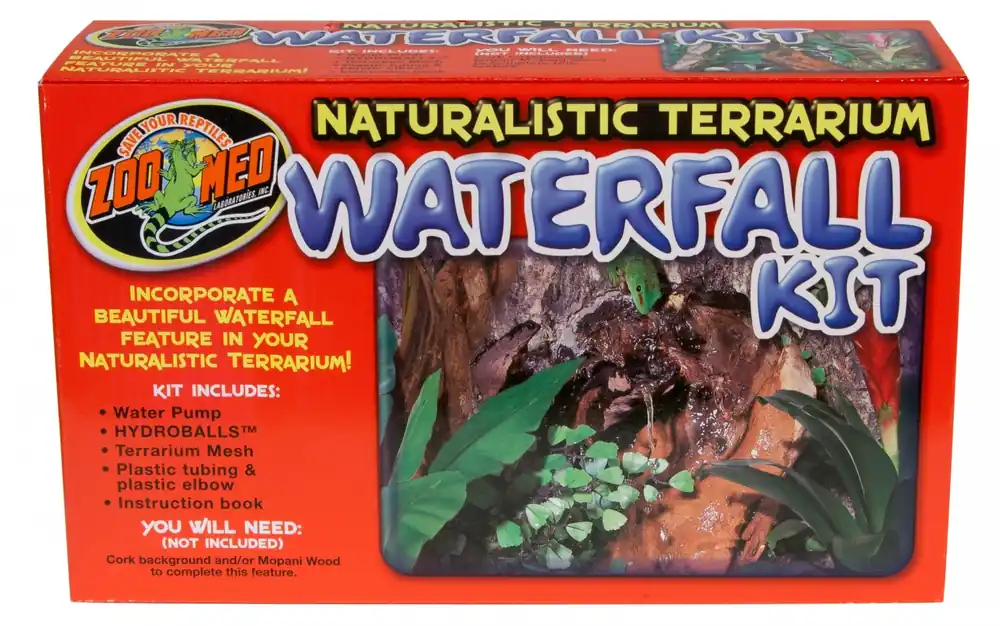 ZOOMED WaterFall Kit ajoutez une magnifique chute d&rsquo;eau à votre terrarium ! Soldes
