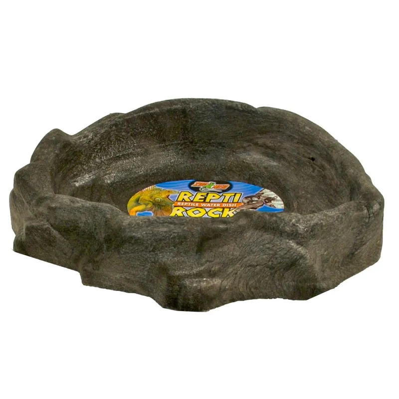 Acheter En Ligne ZOOMED Repti Rock Water Dish XLarge abreuvoir 36 x 29 cm pour reptiles