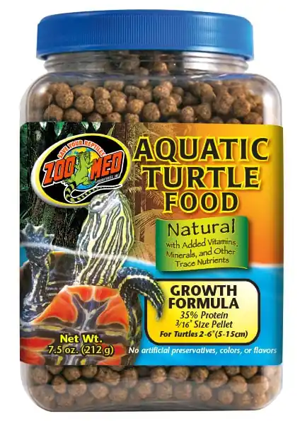 ZOOMED Natural Aquatic Turtle 212 gr nourriture complète pour tortues d&rsquo;eau de 5 à 15 cm Nouvelle Collection
