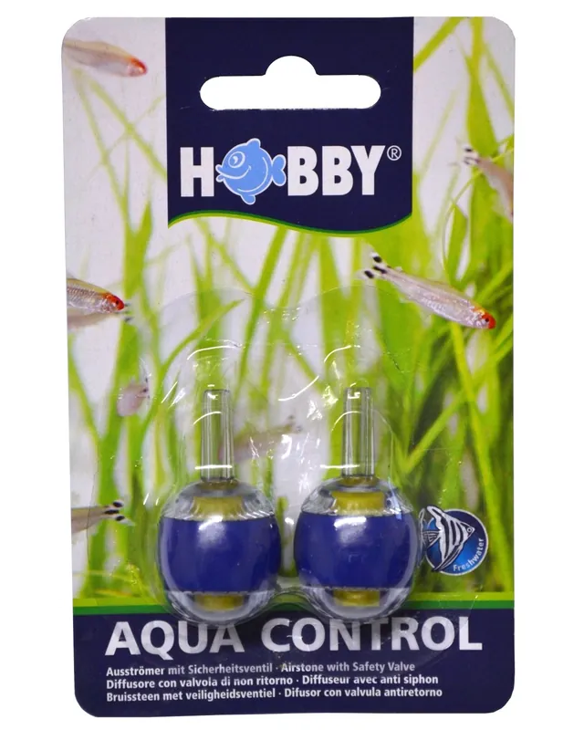 Lot de 2 diffuseurs HOBBY Aqua Control 25 mm avec anti-retour intégré Commander Maintenant