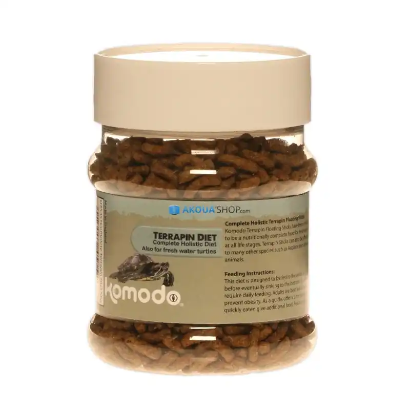 Acheter Direct KOMODO Terrapin Diet 56 gr. nourriture complète pour tortue d&rsquo;eau