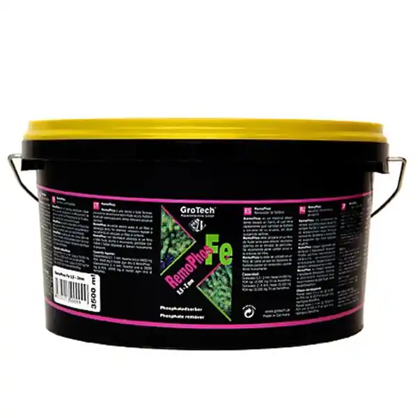 Populaire GROTECH RemoPhos FE 0,5 à 2 mm 3,5 L matériau de taille moyenne à base de fer pour l&rsquo;absorbtion des Phosphates