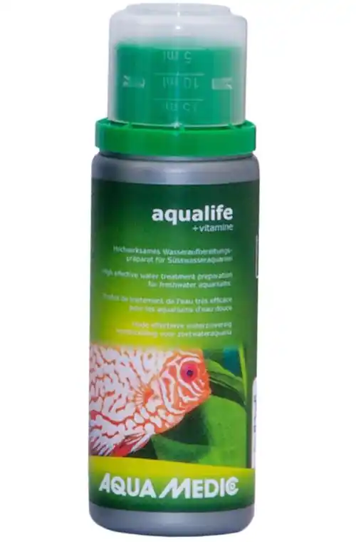AQUA MEDIC aqualife + Vitamine 100 ml conditionneur d&rsquo;eau du robinet avec vitamines pour aquarium d&rsquo;eau douce Expédié Aujourd’hui