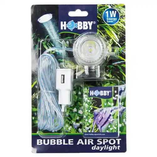 HOBBY Bubble Air Spot Daylight spot LED lumière du jour submersible avec diffuseur d&rsquo;air pour aquarium En Vogue