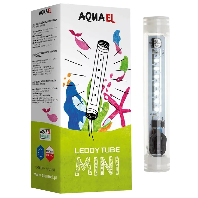 AQUAEL Leddy Tube Mini 3W Eau Douce lampe led 6500°K pour aquarium Leddy Mini Creative Set Acheter En Ligne