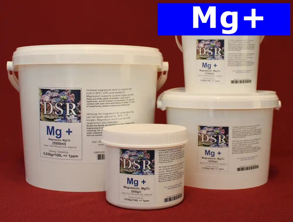 Nouvelle Collection DSR Mg+ 5500 ml complément de Magnésium pour aquarium récifal