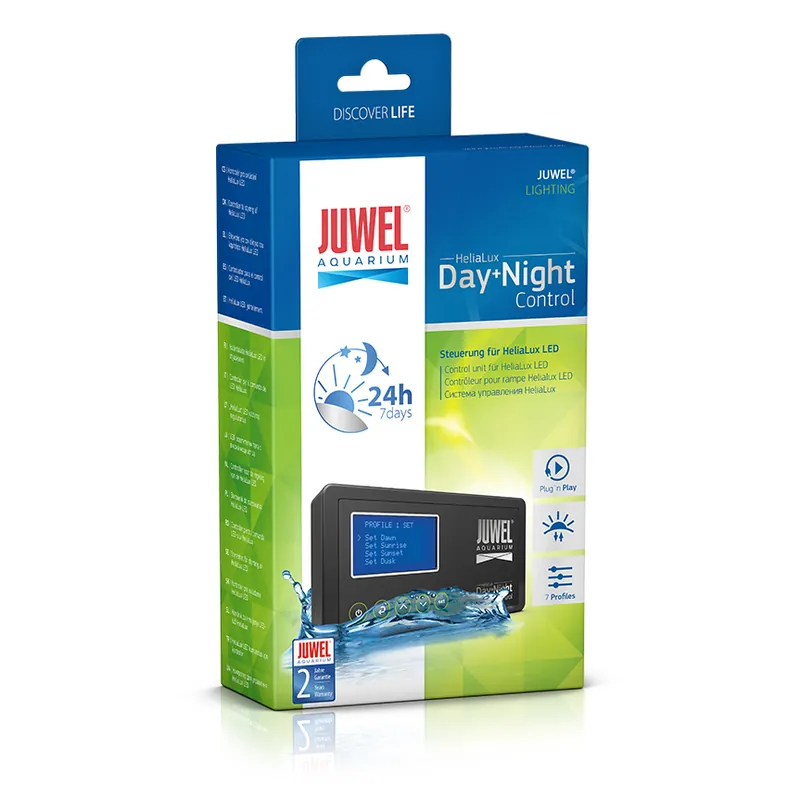 Acheter En Ligne JUWEL HeliaLux LED Day + Night Control Version 2.2 contrôleur haut gamme pour réglette JUWEL HeliaLux LED