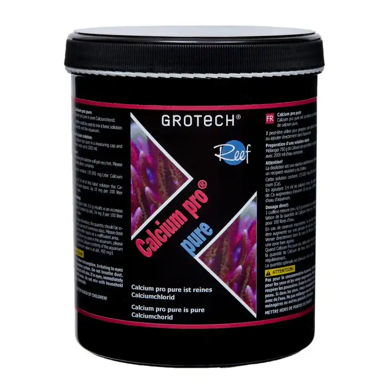 Original GROTECH Calcium Pro Pure 2500 gr poudre de chlorure de calcium pure