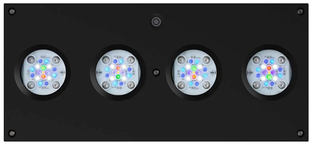 AI Hydra 64 HD Black 135W rampe LEDs haute puissance pour l&rsquo;éclairage des aquariums récifaux Expédition Rapide