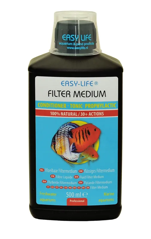 Avis des clients sur l'article EASY-LIFE Filter Medium 500 ml conditionneur naturel multi-application pour aquariums jusqu'à 1500 litres(13) Top Qualité