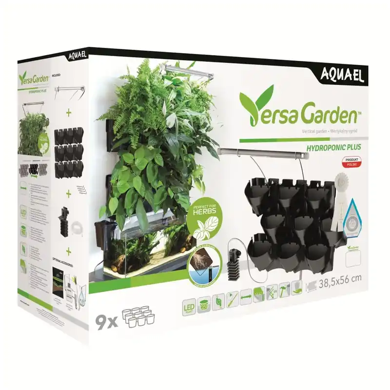 AQUAEL Wall Module Versa Garden Plus kit hydroponie pour la création d&rsquo;un mur végétal Super Prix