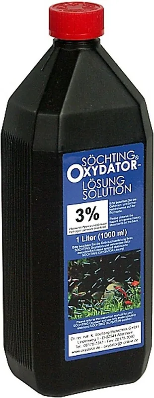 Prix Choc SÖCHTING Recharge Oxydator 3% bouteille 1 L de Liquogène pour réacteur Oxydator
