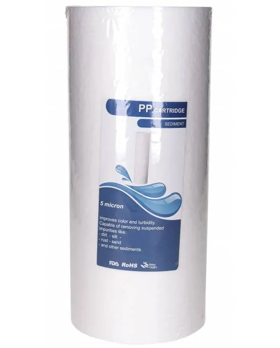 Achetez Aujourd’hui AQUAVIE Cartouche Sédiments 10&Prime; Big Blue à fibre lisse 5 microns pour osmoseur