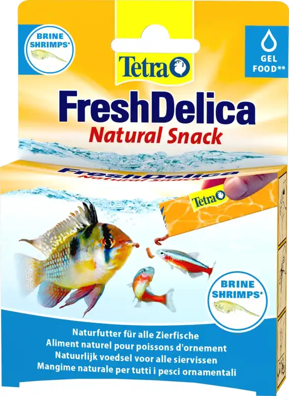 Achetez Aujourd’hui TETRA FreshDelica Brine Shrimps nourriture en gelée à base d&rsquo;Artemias pour tous les poissons