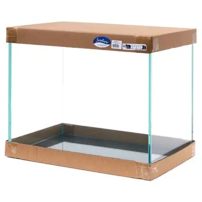 Cuve d&rsquo;aquarium nue 120 L dimensions 60 x 40 x 50 cm en verre Ultra-Clear de 10 mm livrée sans équipement Super Prix