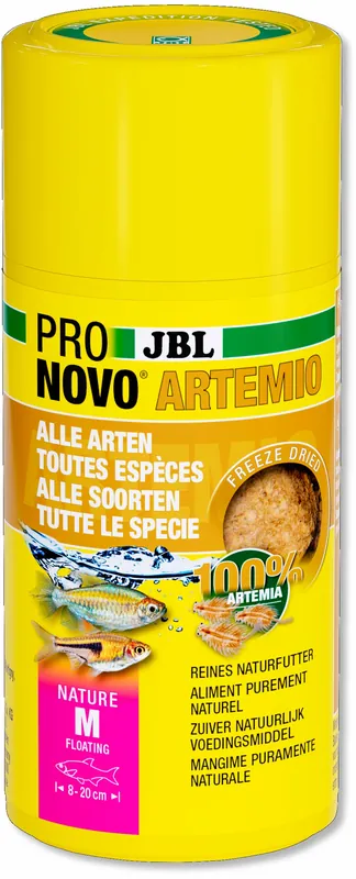 Commande En Gros JBL ProNovo Artemio 100 ml Artémias lyophilisés pour poissons de 8 à 20 cm