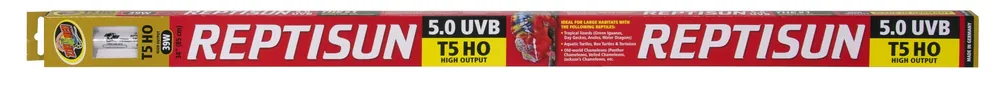 ZOOMED ReptiSun T5 HO 5% UV-B 39W 85 cm tube néon pour reptiles Certifié