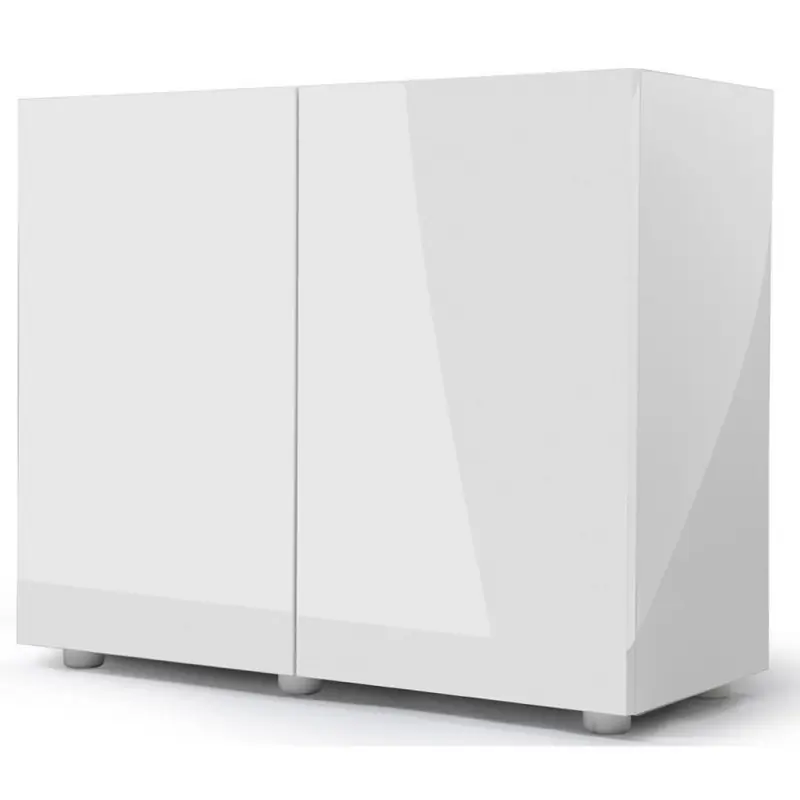 AQUAEL Stand Glossy ST 100 Blanc Brillant meuble d&rsquo;aquarium 100 x 40 x 75 cm Bon Plan