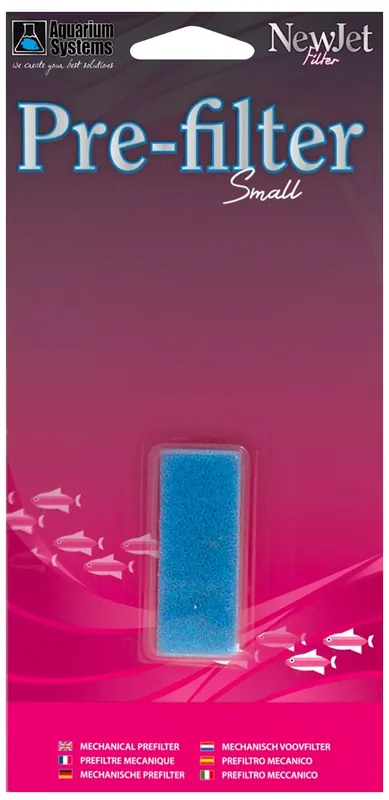 AQUARIUM SYSTEMS Préfiltre mécanique pour filtre NewJet Filter Small Nouvel Arrivage