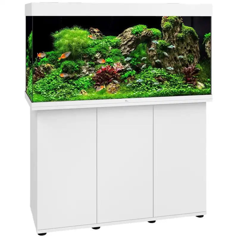 Édition Limitée JUWEL Combinaison Rio 350 LED Blanc aquarium 121 x 51 x 66 cm 350 L avec meuble SBX assorti