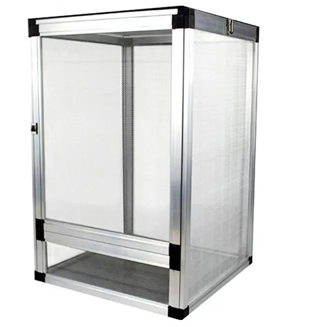 REPTILES PLANET Terrarium Aluminium Lizard S terrarium 32 x 32 x 46 cm Pas Cher