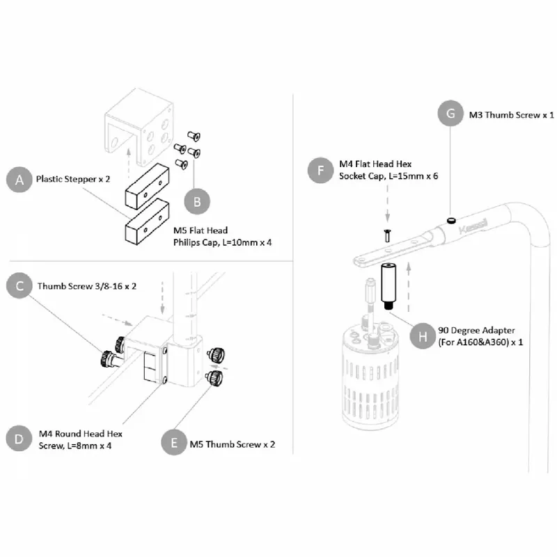 Mounting Arm Replacement Parts Meilleur Choix